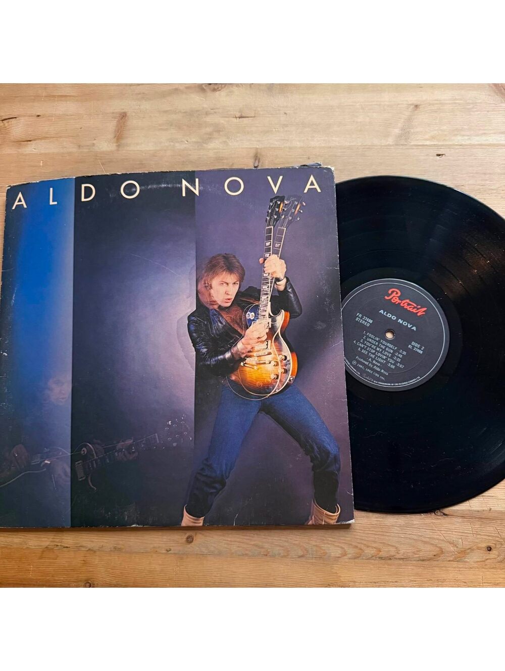 Aldo Nova - Aldo Nova 33rpm VG+ VR25
